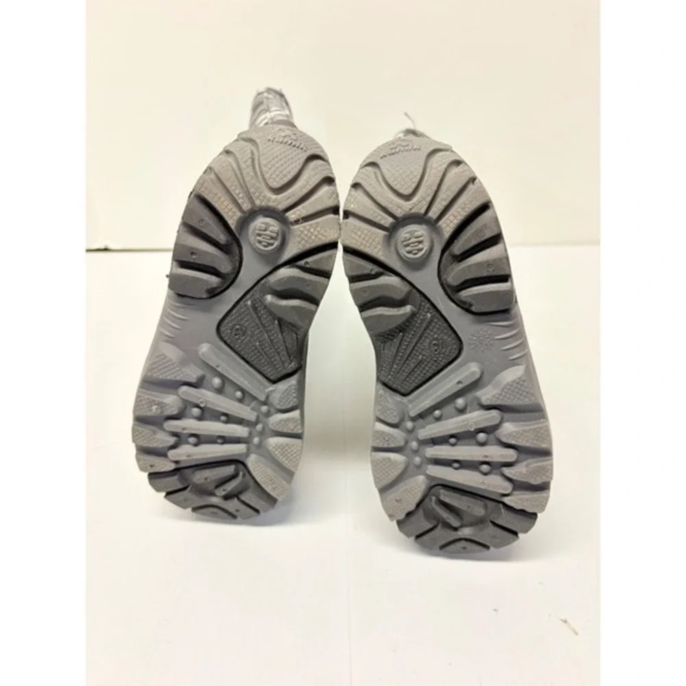 Kamik Snow Boots Kids Size 10 Gray Camo Waterproof Insulated Winter‎ Boots